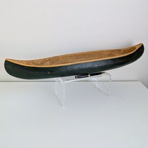 Large Canoe 22.5" Big Sky Carvers Model Cabin Lodge Lake Mountain Camp Outdoor